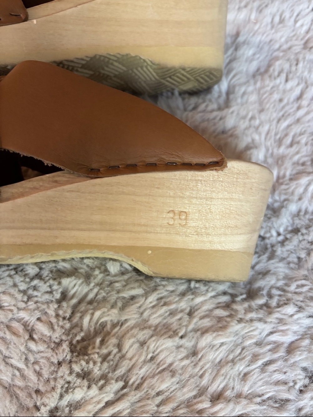 No. 6 Wedge Crossover Sandals - Picture 6 of 7